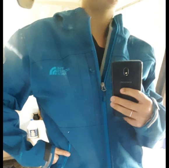 The north face blue size small jacket waterproof - Picture 1 of 6